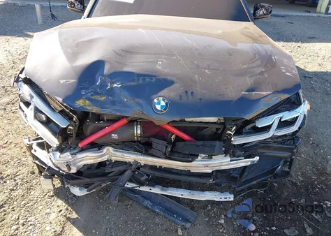 2021 BMW 540I xDrive z USA, uszkodzony, nr VIN WBA73BJ03MWX29643